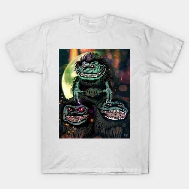 The Critters T-Shirt by RG Illustration